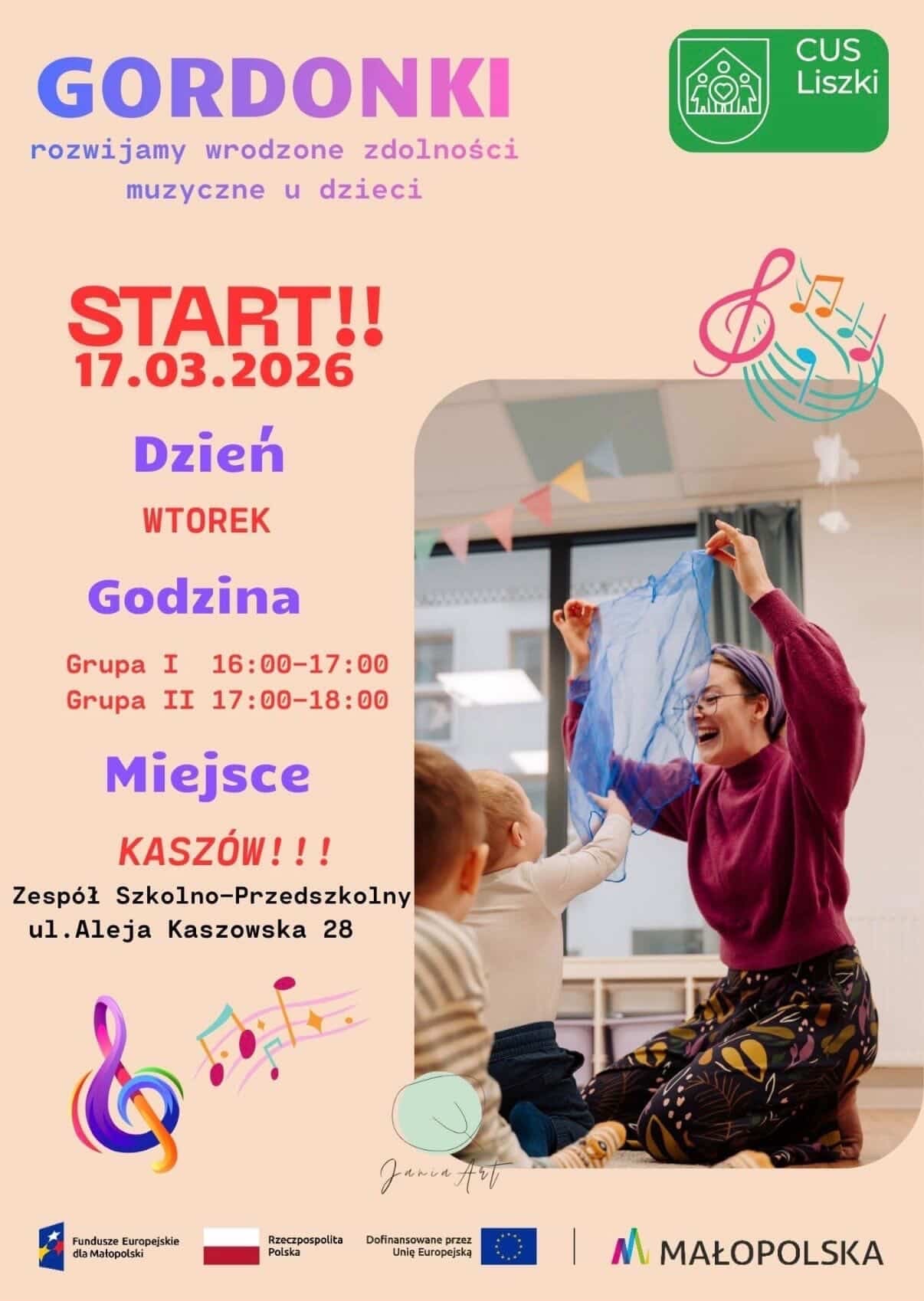 Warsztaty gordonowskie w Gminie Liszki